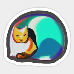 Egyptian cat Sticker